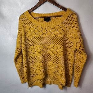 Lumiere Yellow Knit Sweater